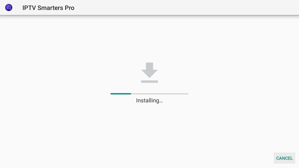 installing iptv smarters pro